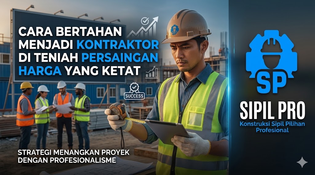 Cara Bertahan Menjadi Kontraktor di Tengah Persaingan Harga yang Ketat