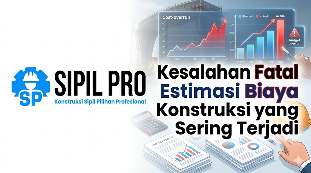 Kesalahan Fatal dalam Estimasi Biaya Konstruksi yang Sering Terjadi
