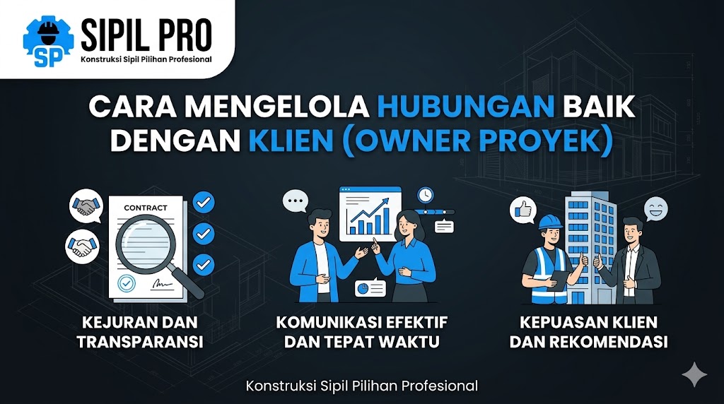 Cara Mengelola Hubungan Baik dengan Klien (Owner Proyek)
