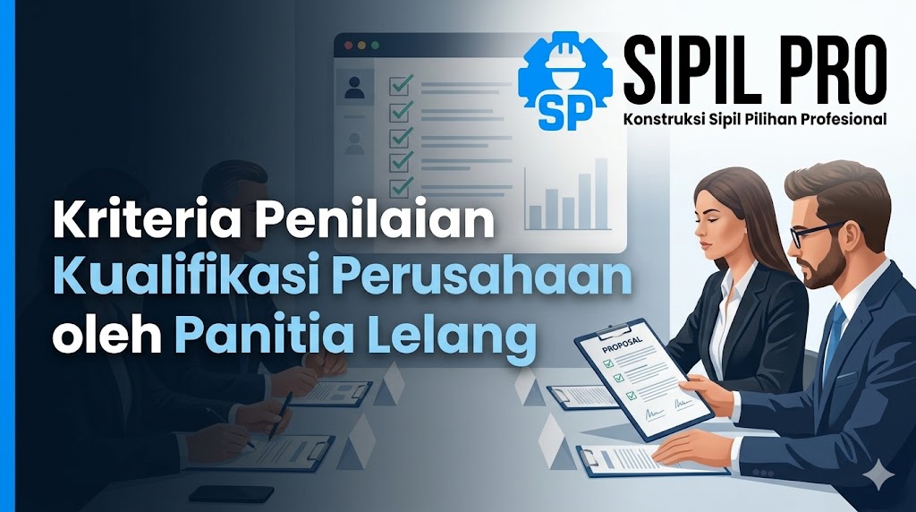 Kriteria Penilaian Kualifikasi Perusahaan oleh Panitia Lelang