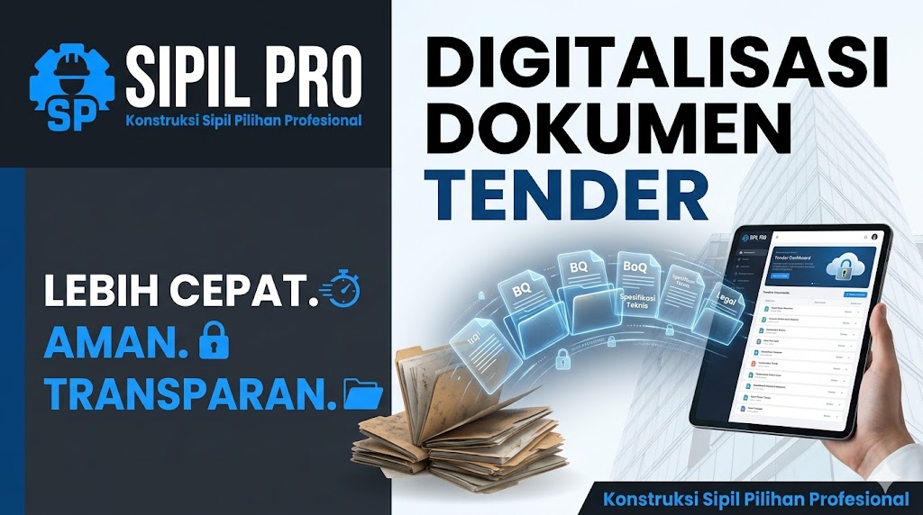 Digitalisasi Dokumen Tender: Lebih Cepat, Aman, dan Transparan