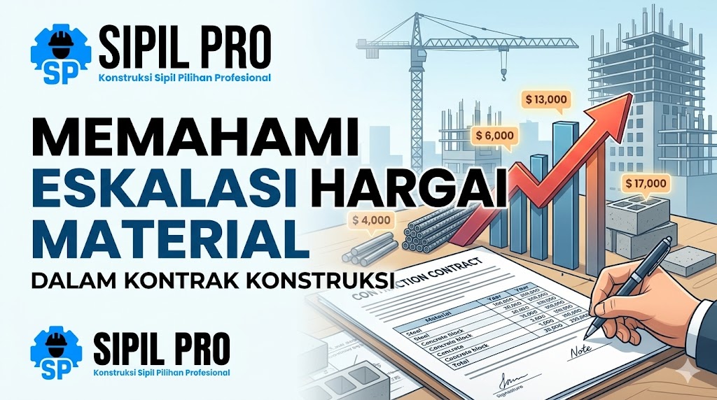 Memahami Eskalasi Harga Material dalam Kontrak Konstruksi