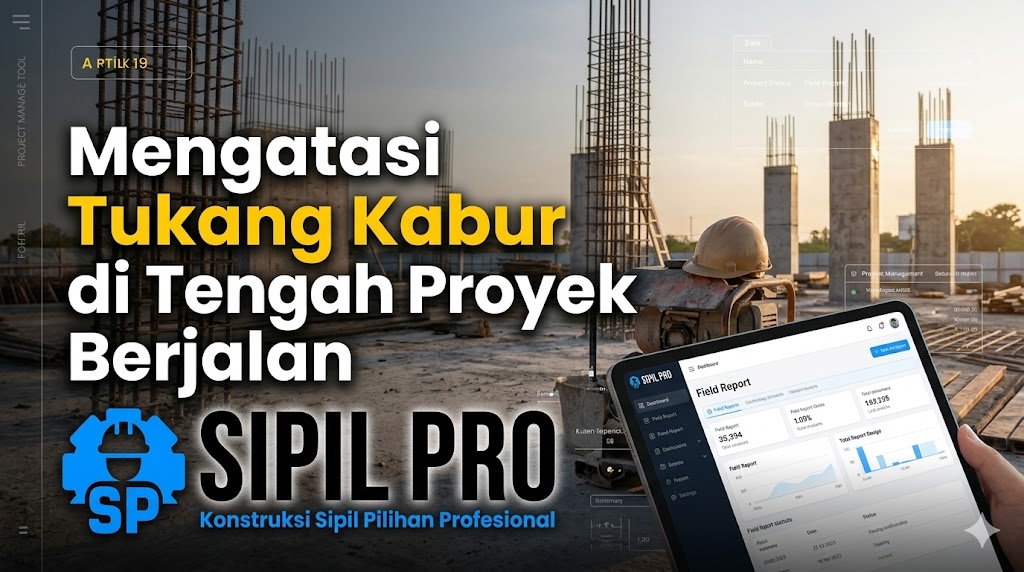Mengatasi Tukang Kabur di Tengah Proyek Berjalan