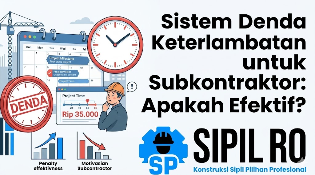 Sistem Denda Keterlambatan untuk Subkontraktor: Apakah Efektif?