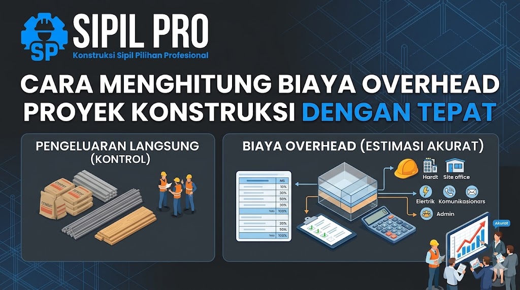 Cara Menghitung Biaya Overhead Proyek Konstruksi dengan Tepat