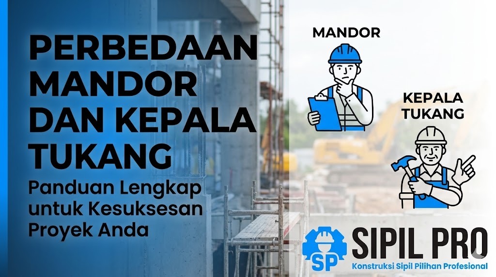 Perbedaan Mandor dan Kepala Tukang: Panduan Lengkap untuk Kesuksesan Proyek Anda