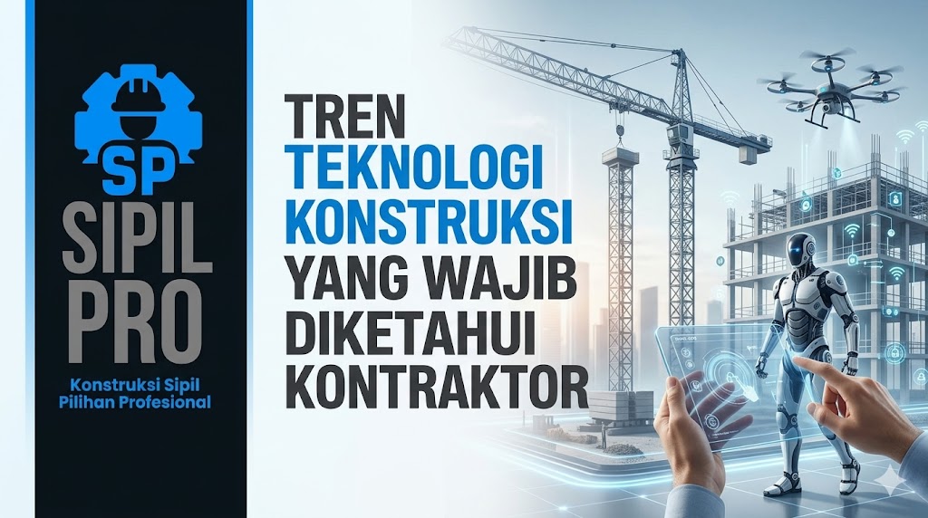Tren Teknologi Konstruksi 2026 yang Wajib Diketahui Kontraktor
