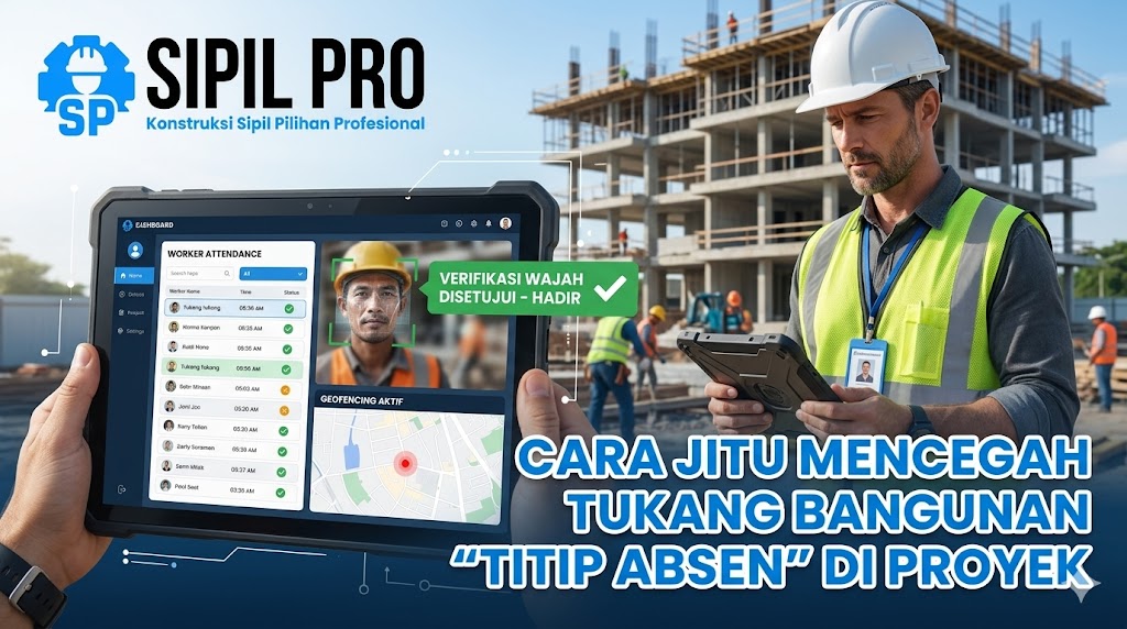 Cara Jitu Mencegah Tukang Bangunan "Titip Absen" di Proyek