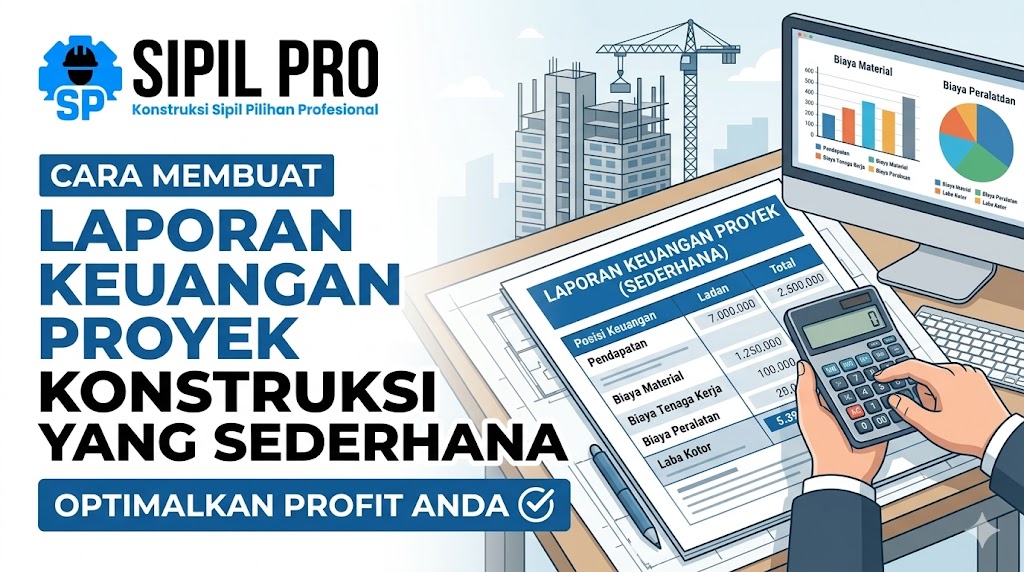 Cara Membuat Laporan Keuangan Proyek Konstruksi yang Sederhana
