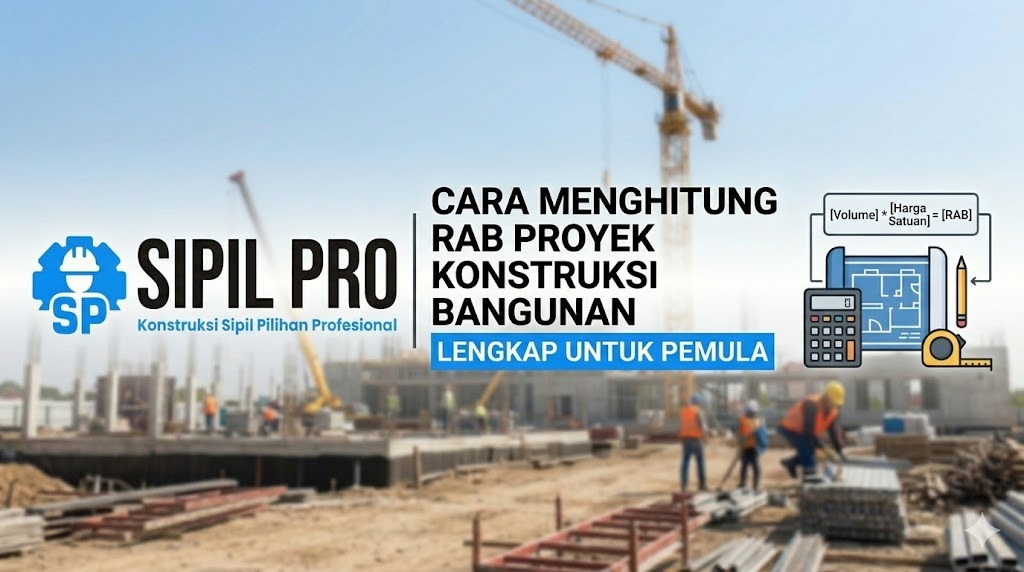 Cara Menghitung RAB Proyek Konstruksi Bangunan Lengkap untuk Pemula