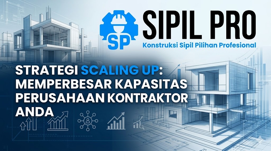 Strategi Scaling Up: Memperbesar Kapasitas Perusahaan Kontraktor Anda