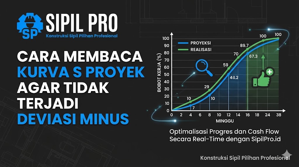 Cara Membaca Kurva S Proyek Agar Tidak Terjadi Deviasi Minus