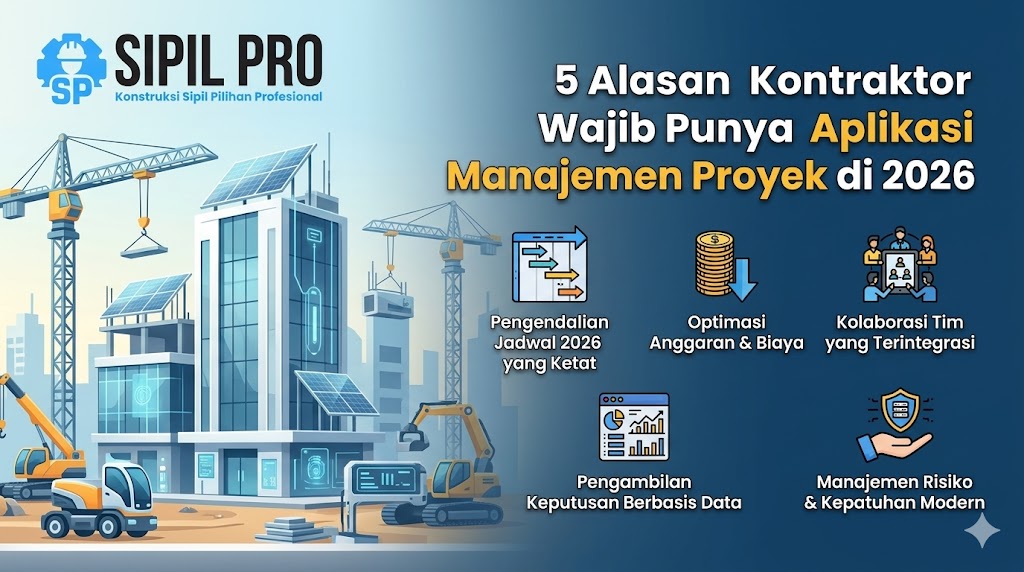 5 Alasan Kontraktor Wajib Punya Aplikasi Manajemen Proyek di 2026
