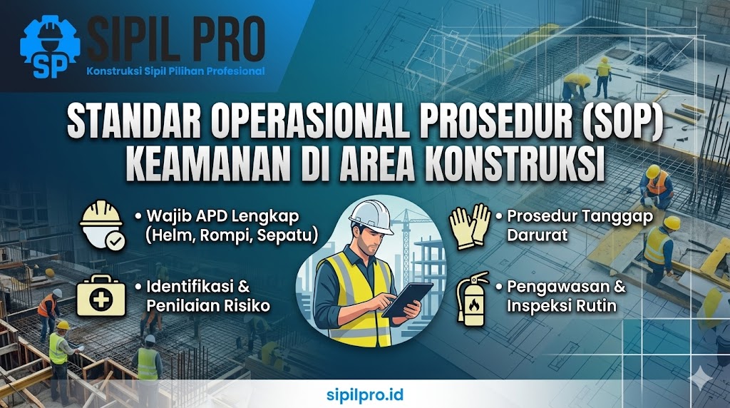 Standar Operasional Prosedur (SOP) Keamanan di Area Konstruksi