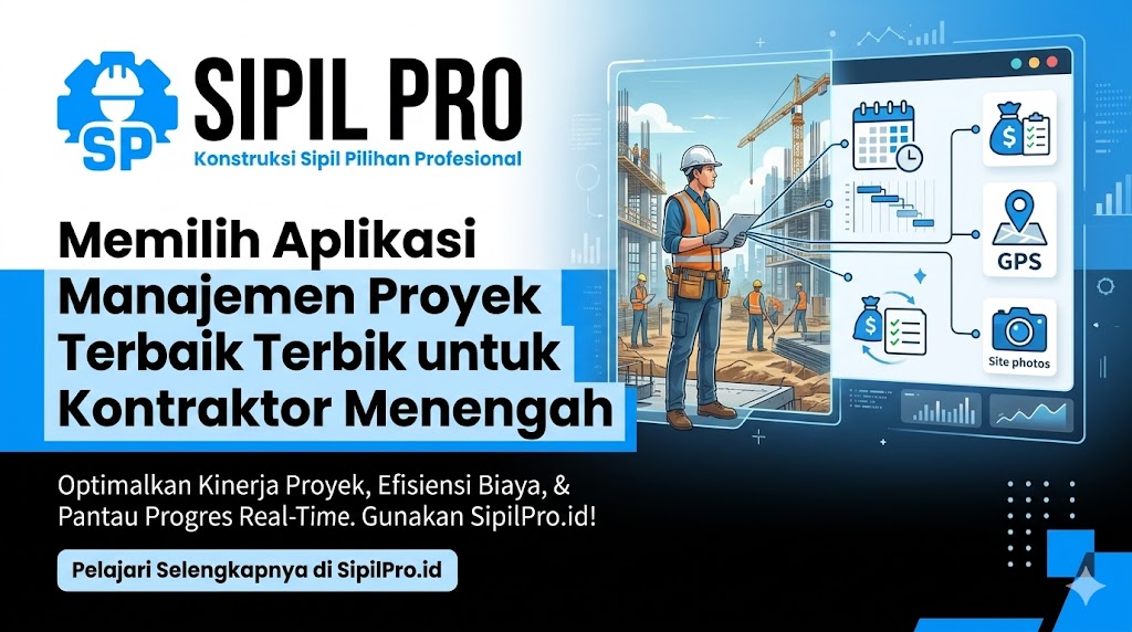 Memilih Aplikasi Manajemen Proyek Terbaik untuk Kontraktor Menengah