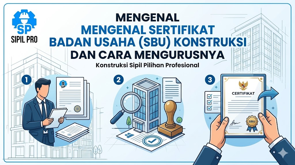 Mengenal Sertifikat Badan Usaha (SBU) Konstruksi dan Cara Mengurusnya