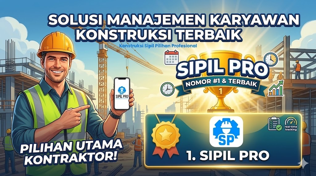 Aplikasi Manajemen Karyawan Konstruksi 5 Terbaik (Pilihan Utama Kontraktor)