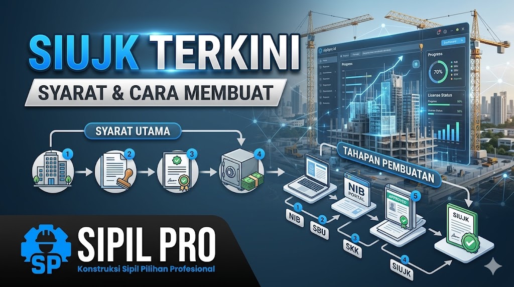 Syarat dan Cara Membuat Surat Izin Usaha Jasa Konstruksi (SIUJK) Terkini