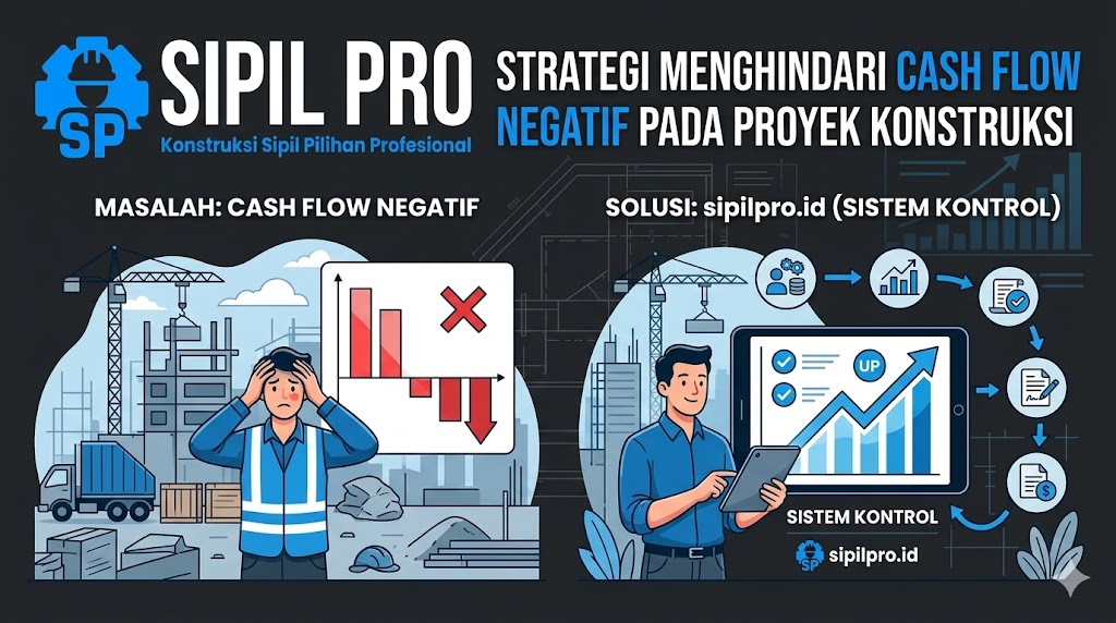 Strategi Menghindari Cash Flow Negatif pada Proyek Konstruksi