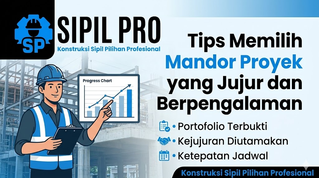 Tips Memilih Mandor Proyek yang Jujur dan Berpengalaman