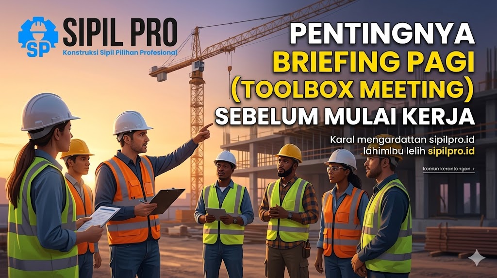 Pentingnya Briefing Pagi (Toolbox Meeting) Sebelum Mulai Kerja