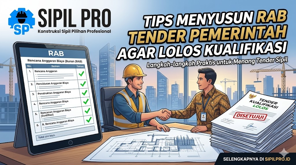 Tips Menyusun RAB Tender Pemerintah agar Lolos Kualifikasi