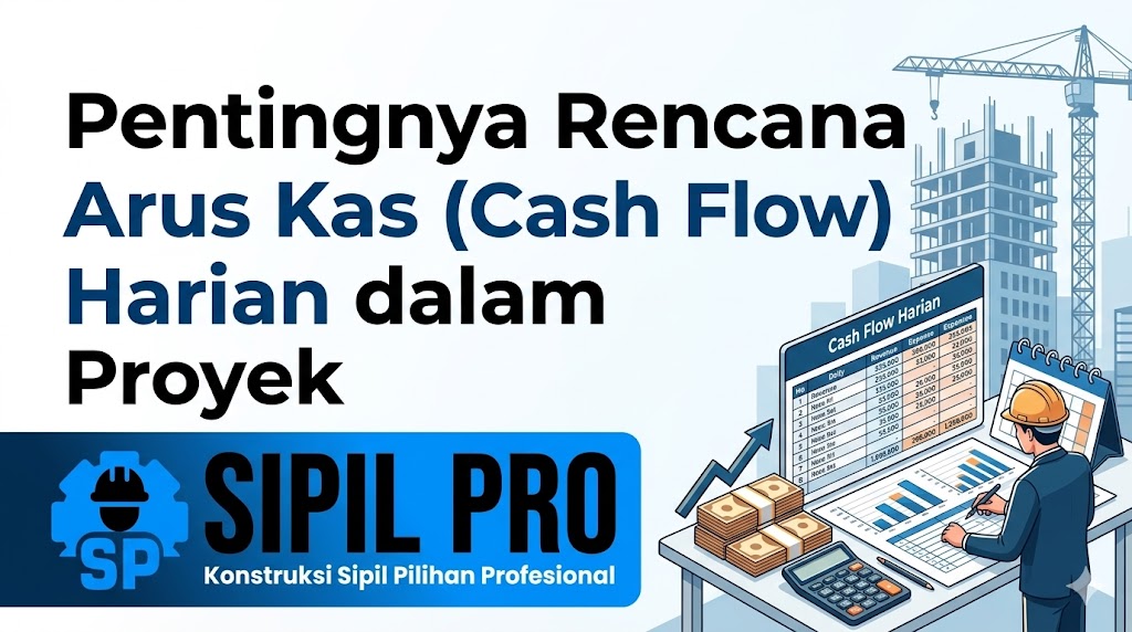 Pentingnya Rencana Arus Kas (Cash Flow) Harian dalam Proyek